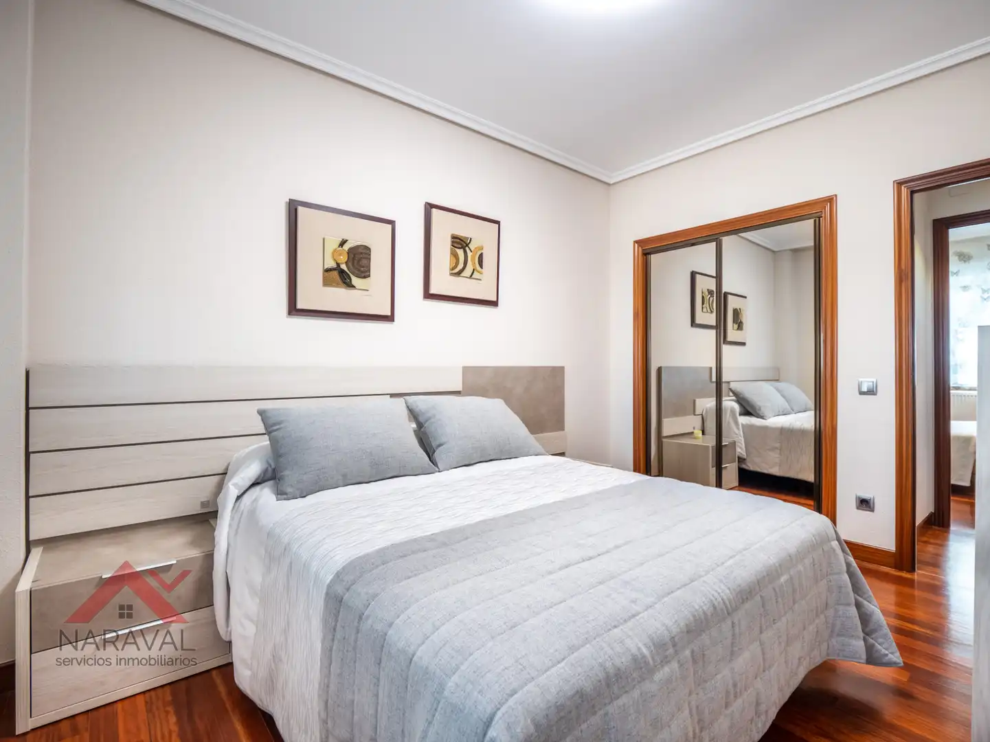 Bedroom of Flat for sale in Ayegui / Aiegi  with Heating, Parquet flooring and Terrace
