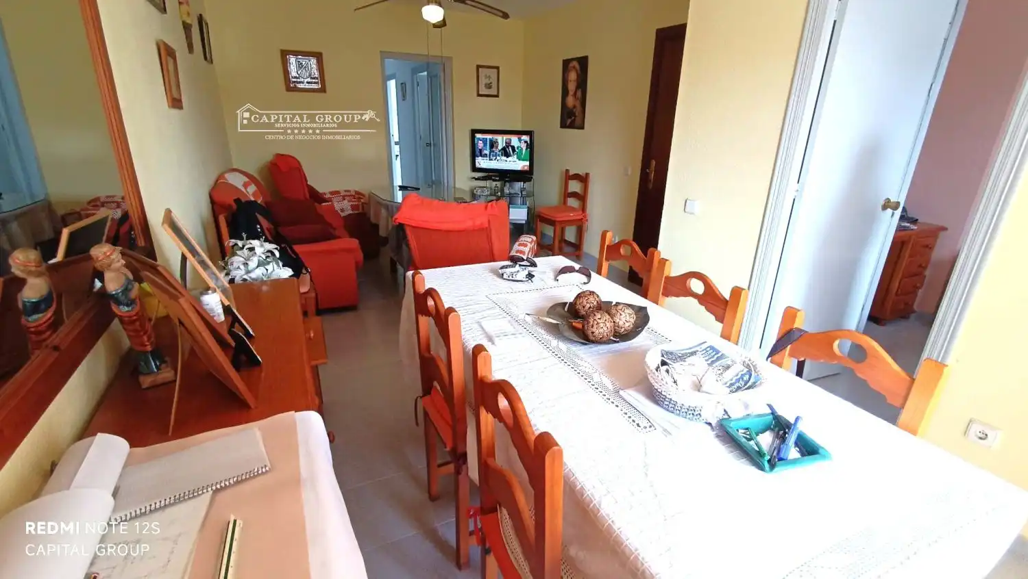 Comedor de Piso en venta en Punta Umbría con Terraza, Amueblado y Horno