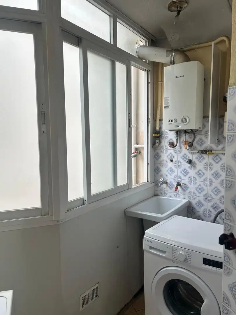 Badezimmer von Wohnung zum Verkauf in  Palma de Mallorca mit Klimaanlage, Terrasse und Abstellraum