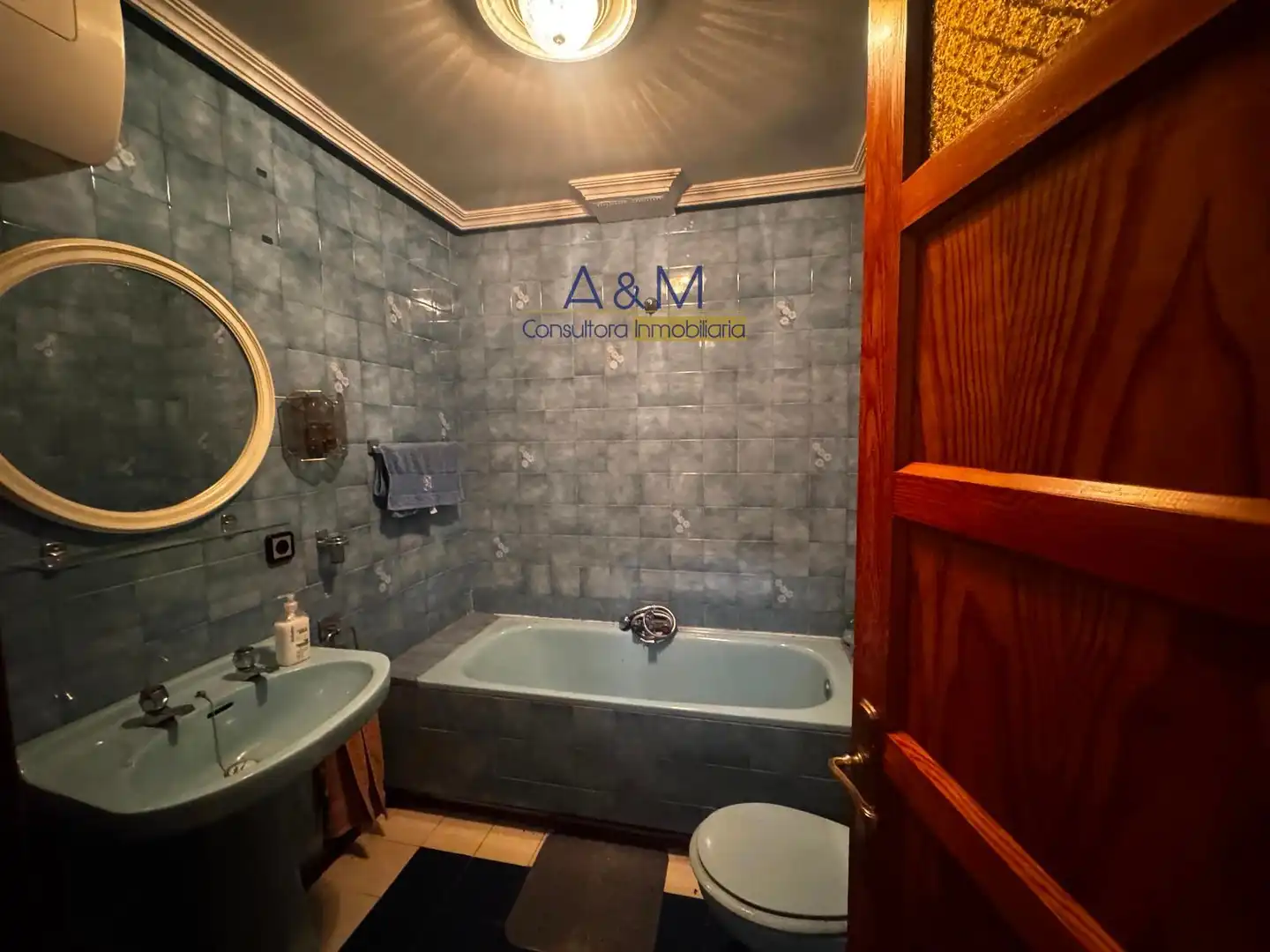 Baño de Casa o chalet en venta en Trigueros del Valle con Calefacción y Jardín privado