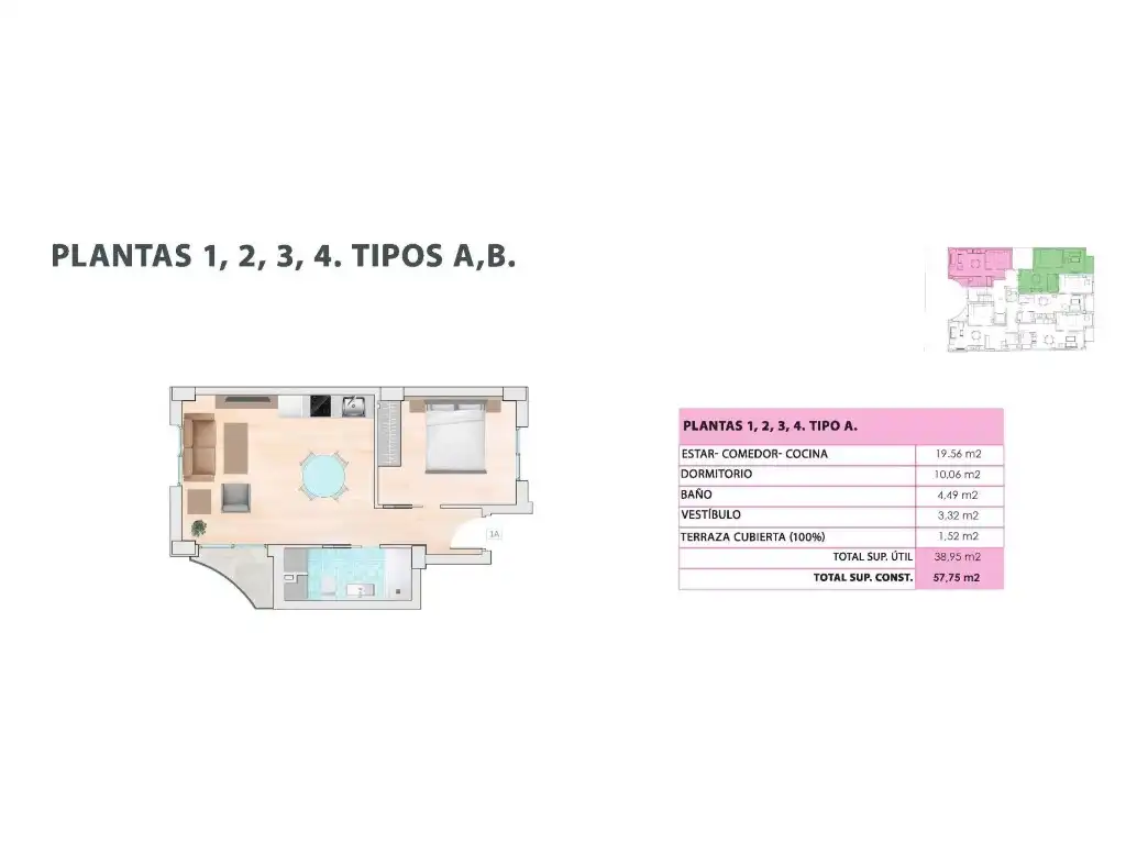 Penthouse with pool for sale in Pueblo, imagen 18