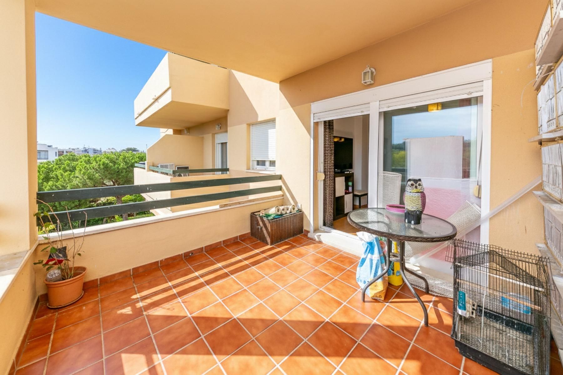 Terrassa de Apartament en venda en Estepona amb Parquet, Terrassa i Piscina comunitària