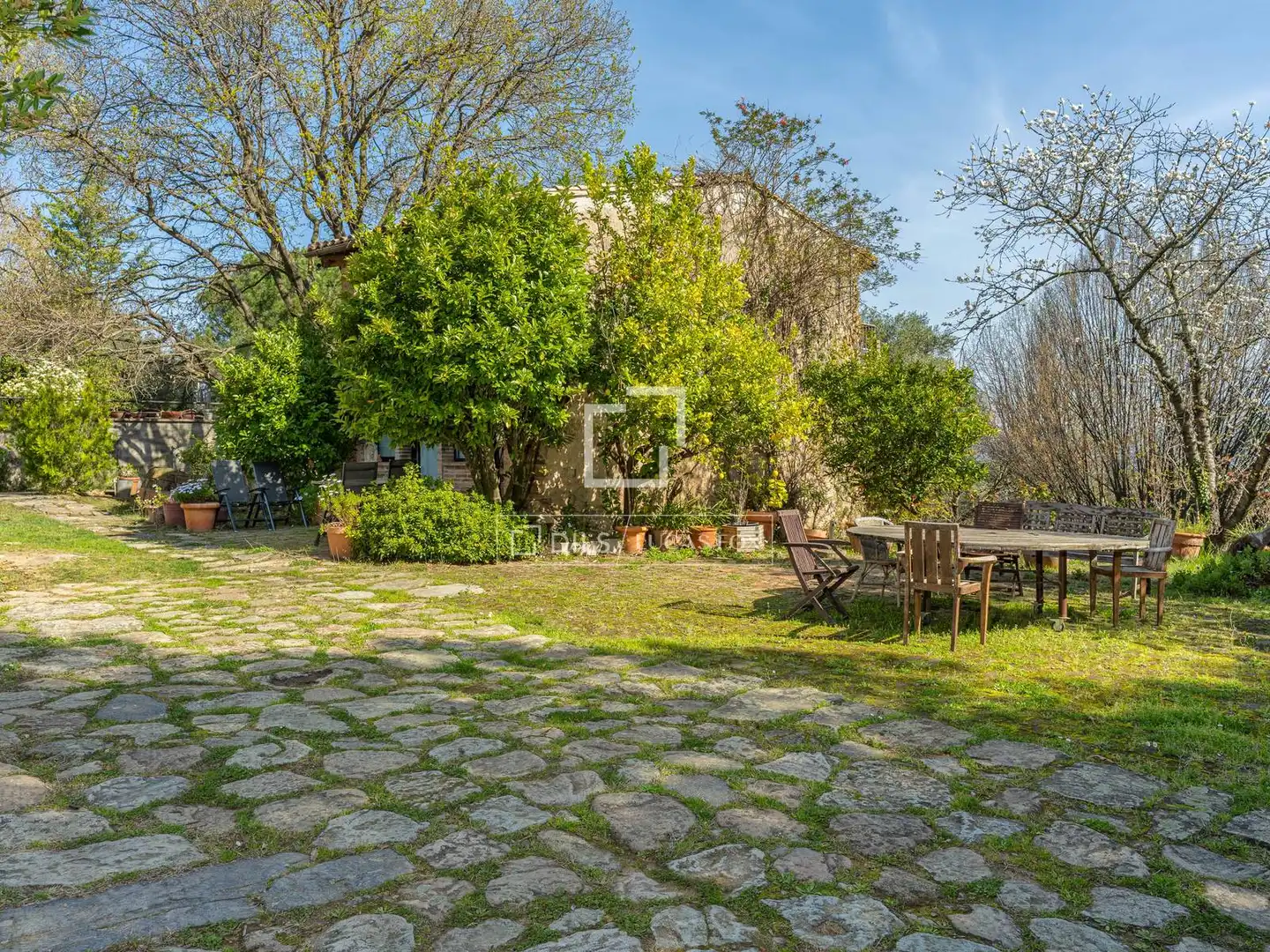 Garden of Country homes for sale in Anglès  with Air Conditioner, Private garden and Terrace