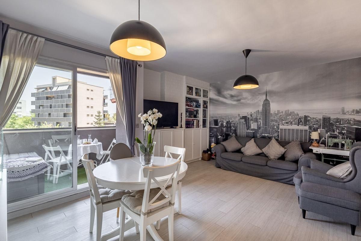 Living room of Flat for sale in Alhendín  with Air Conditioner, Private garden and Terrace