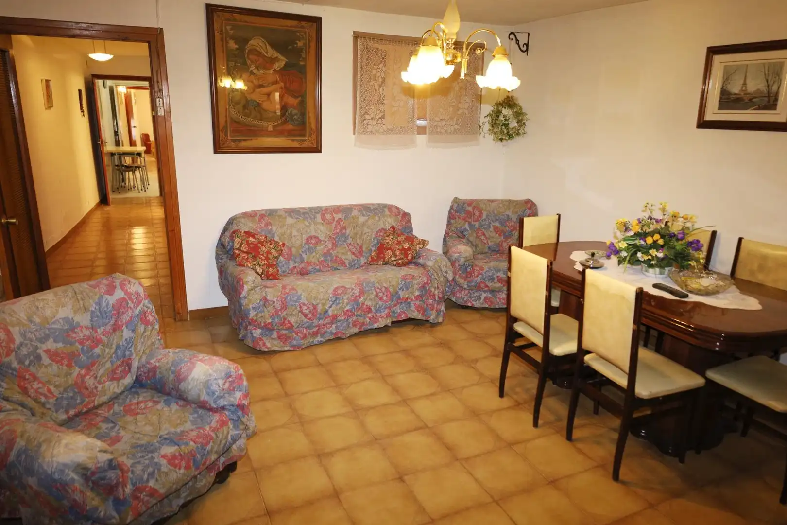 Living room of Houses for sale in La Codoñera  with Private garden, Terrace and Storage room