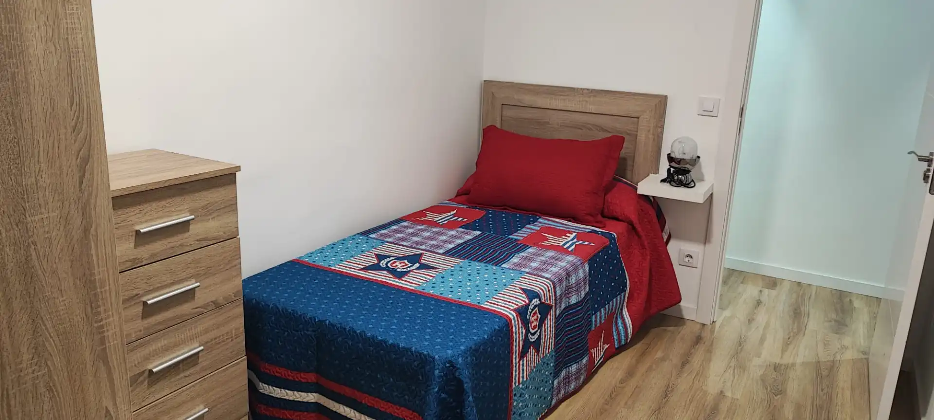 Dormitori de Pis per a compartir en Getafe amb Aire condicionat, Calefacció i Parquet