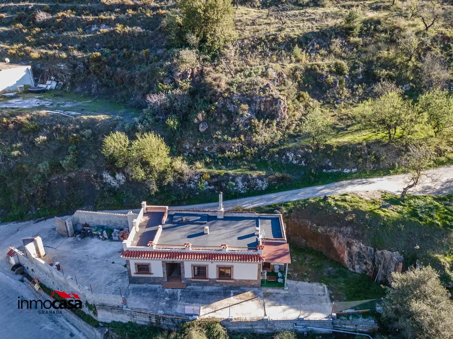Vista exterior de Casa o chalet en venta en Los Guájares