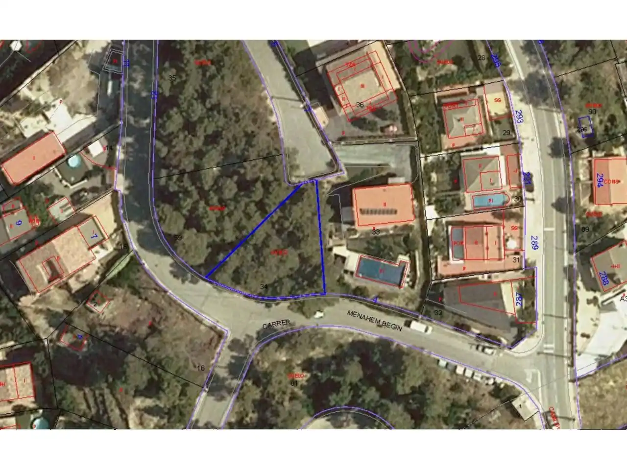 Terreno residencial en venta en Calle MENAHEM BEGIN 8, imagen 4