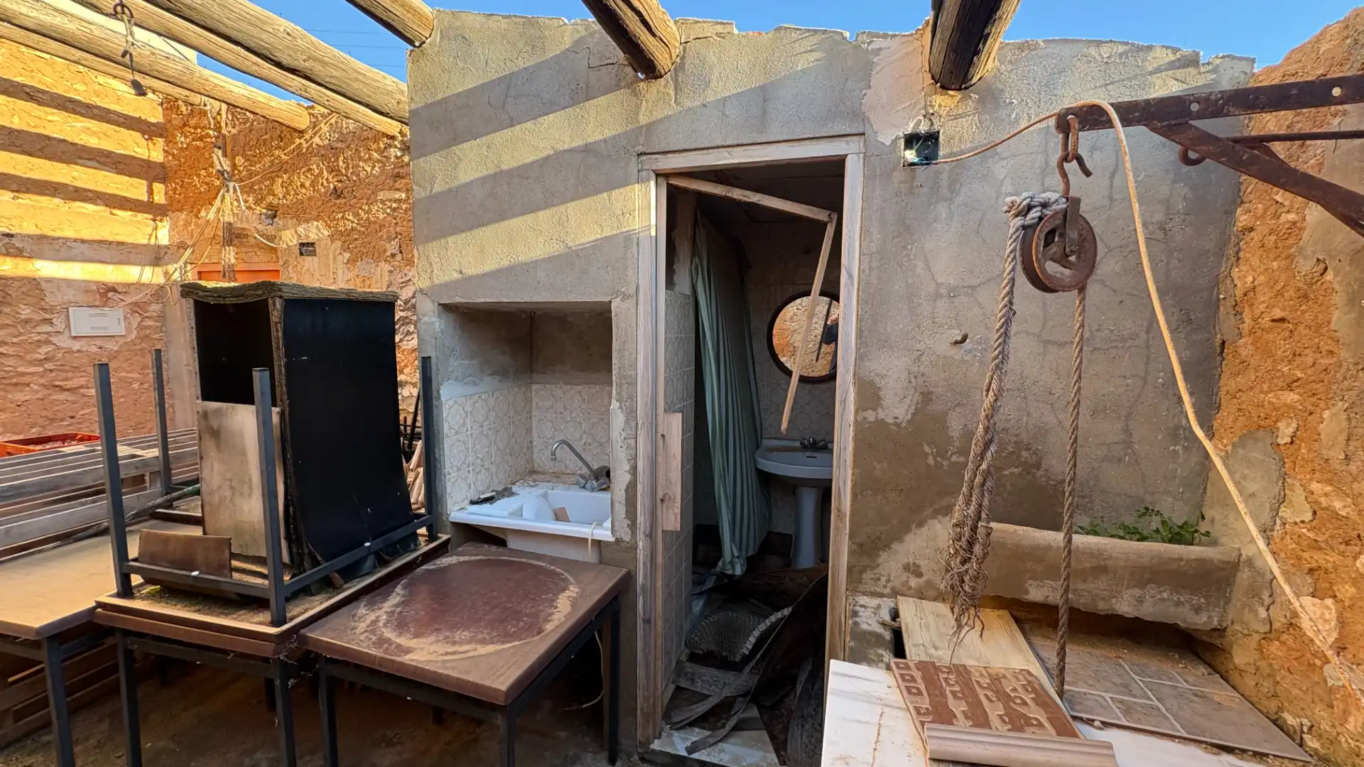 Baño de Finca rústica en venta en Vall d'Alba