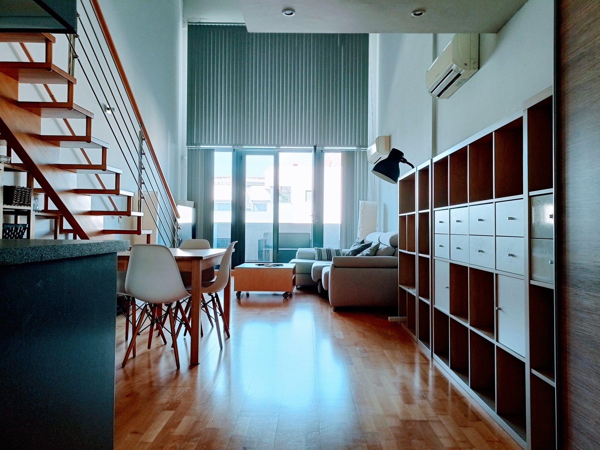 Living room of Duplex to rent in Alcorcón  with Air Conditioner, Terrace and Furnished
