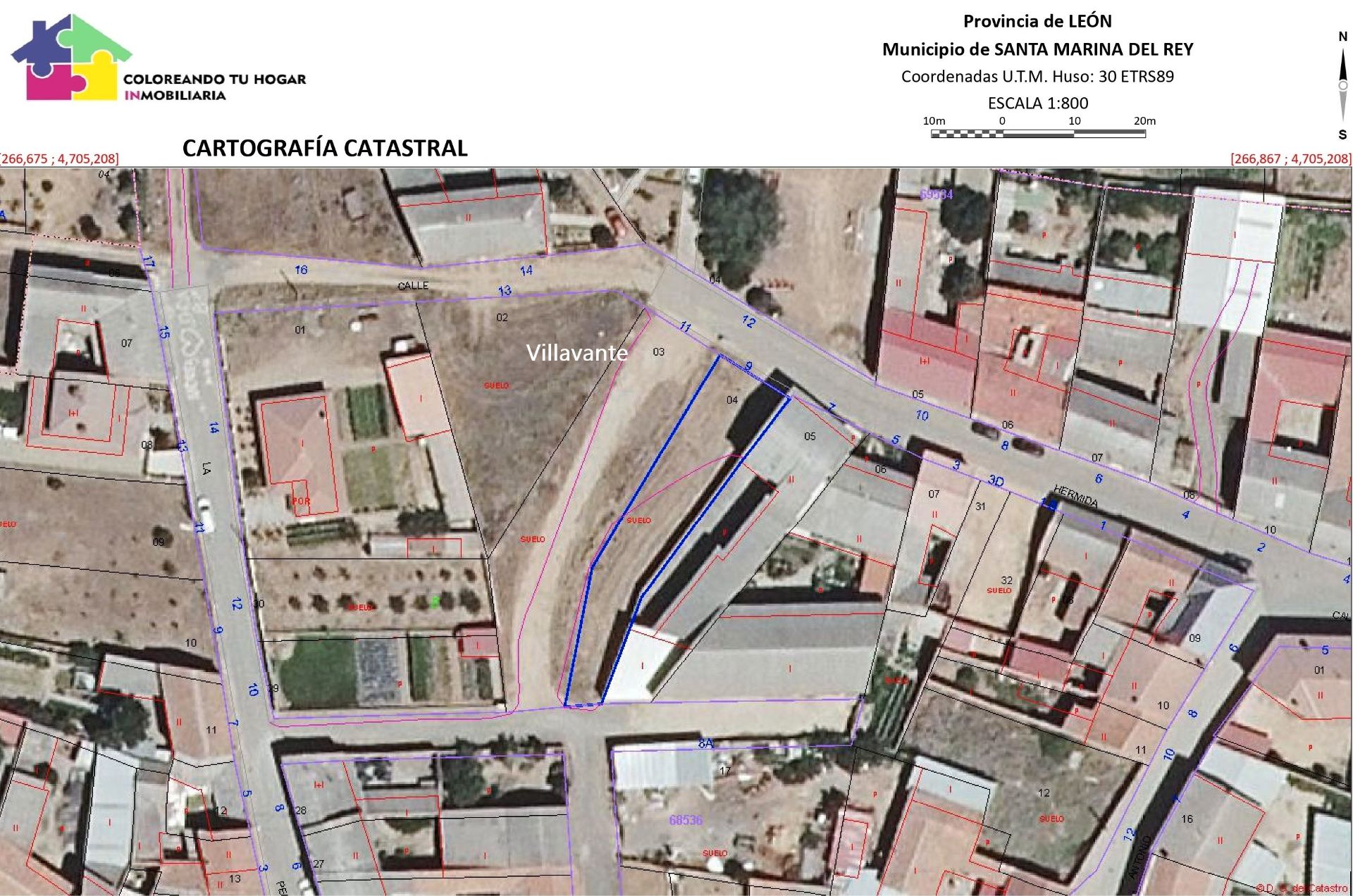 Exterior view of Residential for sale in Santa Marina del Rey