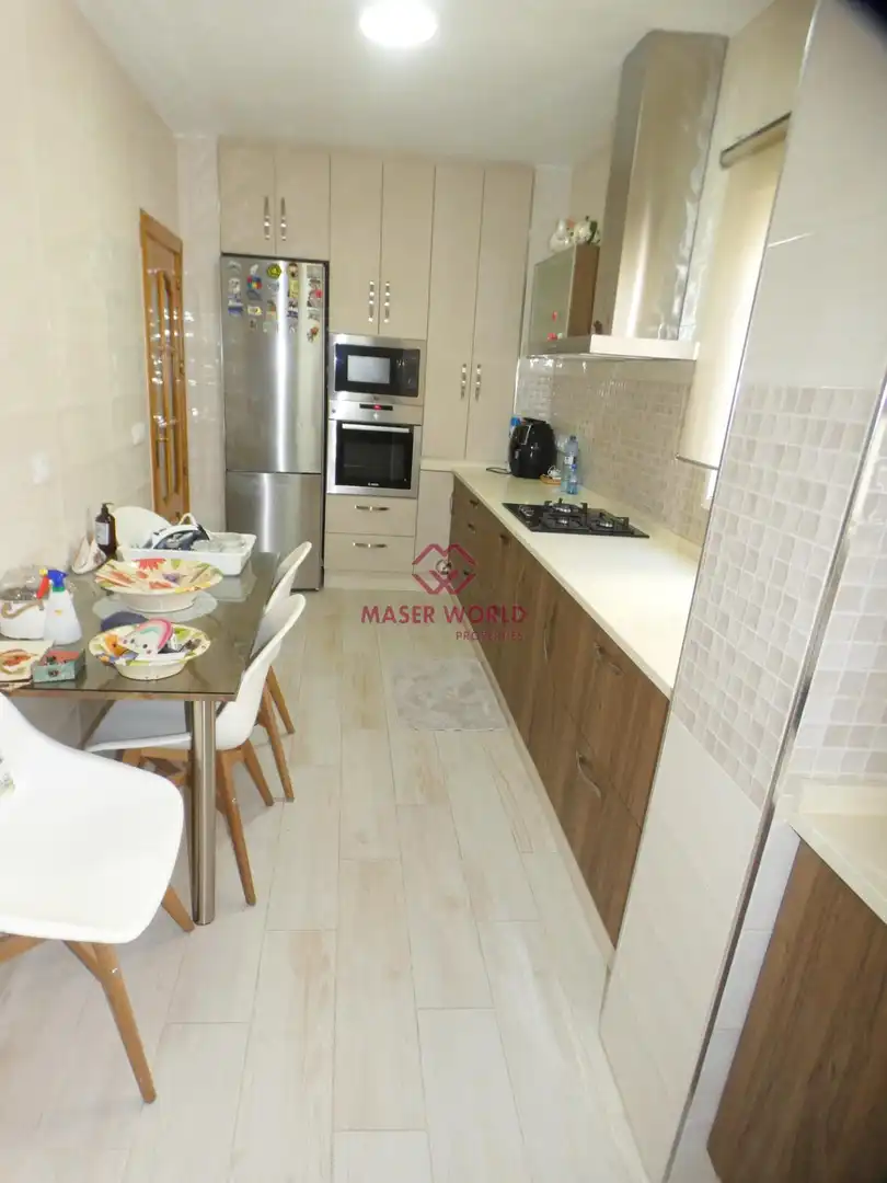 Küche von Wohnung zum Verkauf in Mazarrón mit Klimaanlage, Heizung und Abstellraum