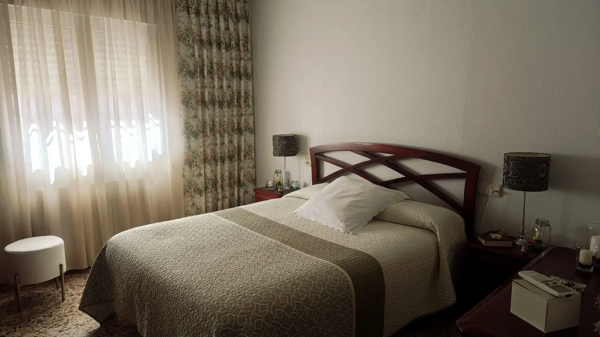 Schlafzimmer von Einfamilien-Reihenhaus zum Verkauf in Argamasilla de Calatrava mit Klimaanlage, Heizung und Abstellraum