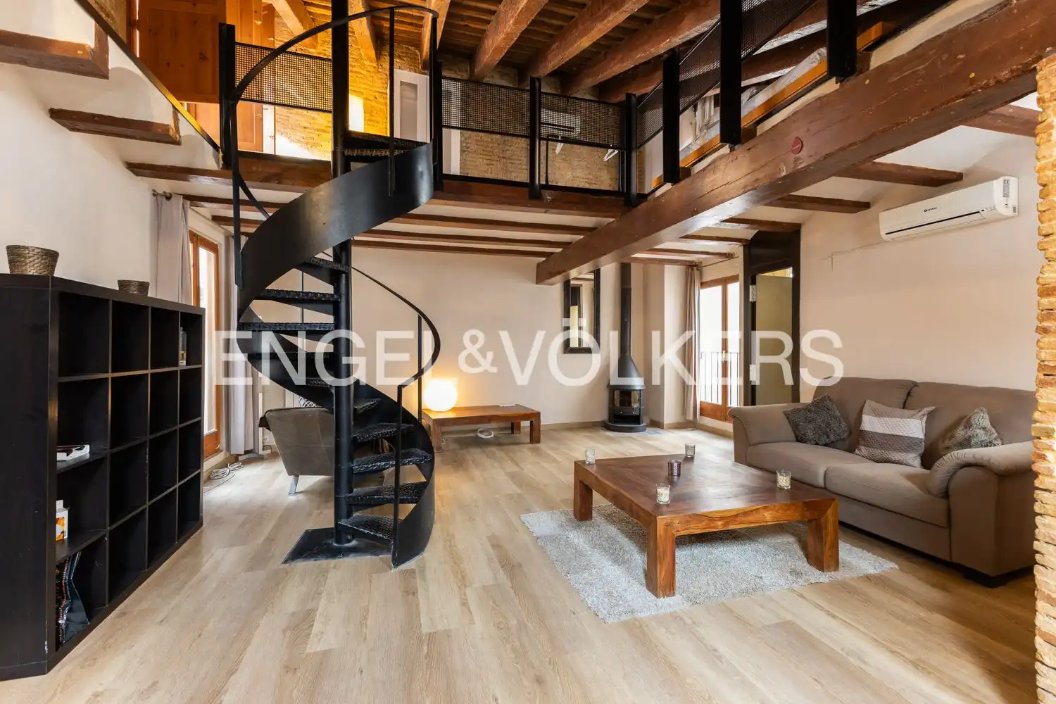 Sala de estar de Dúplex en venta en Valencia con Aire acondicionado, Calefacción y Balcón