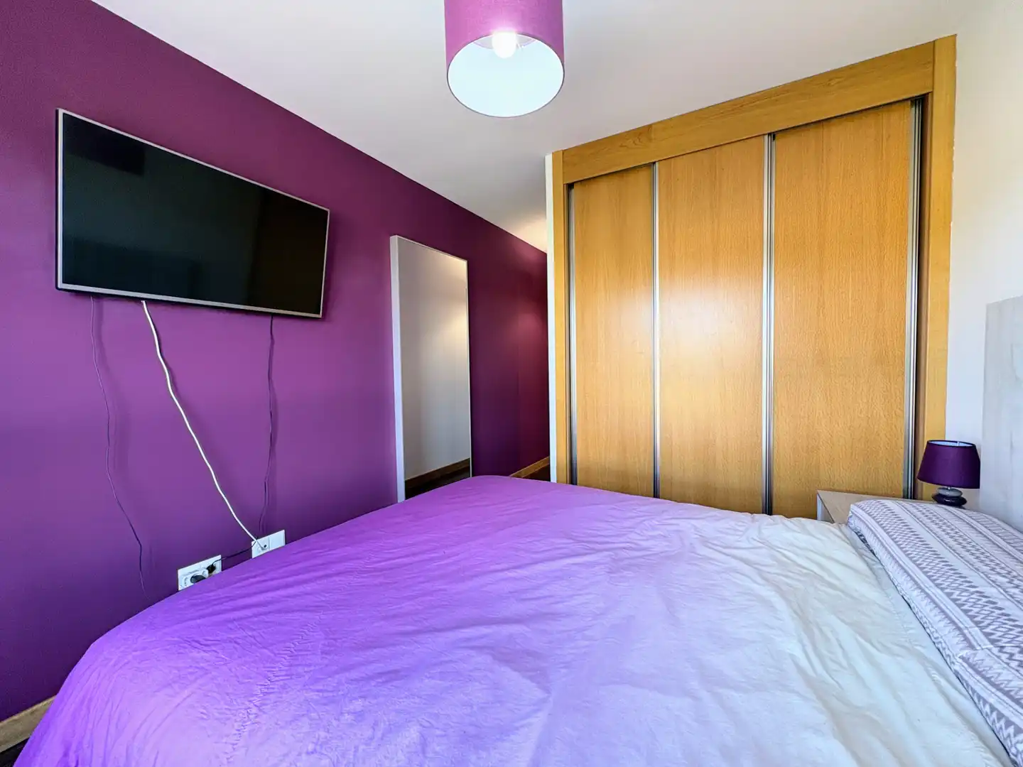 Bedroom of Flat for sale in Cistérniga  with Heating, Private garden and Storage room