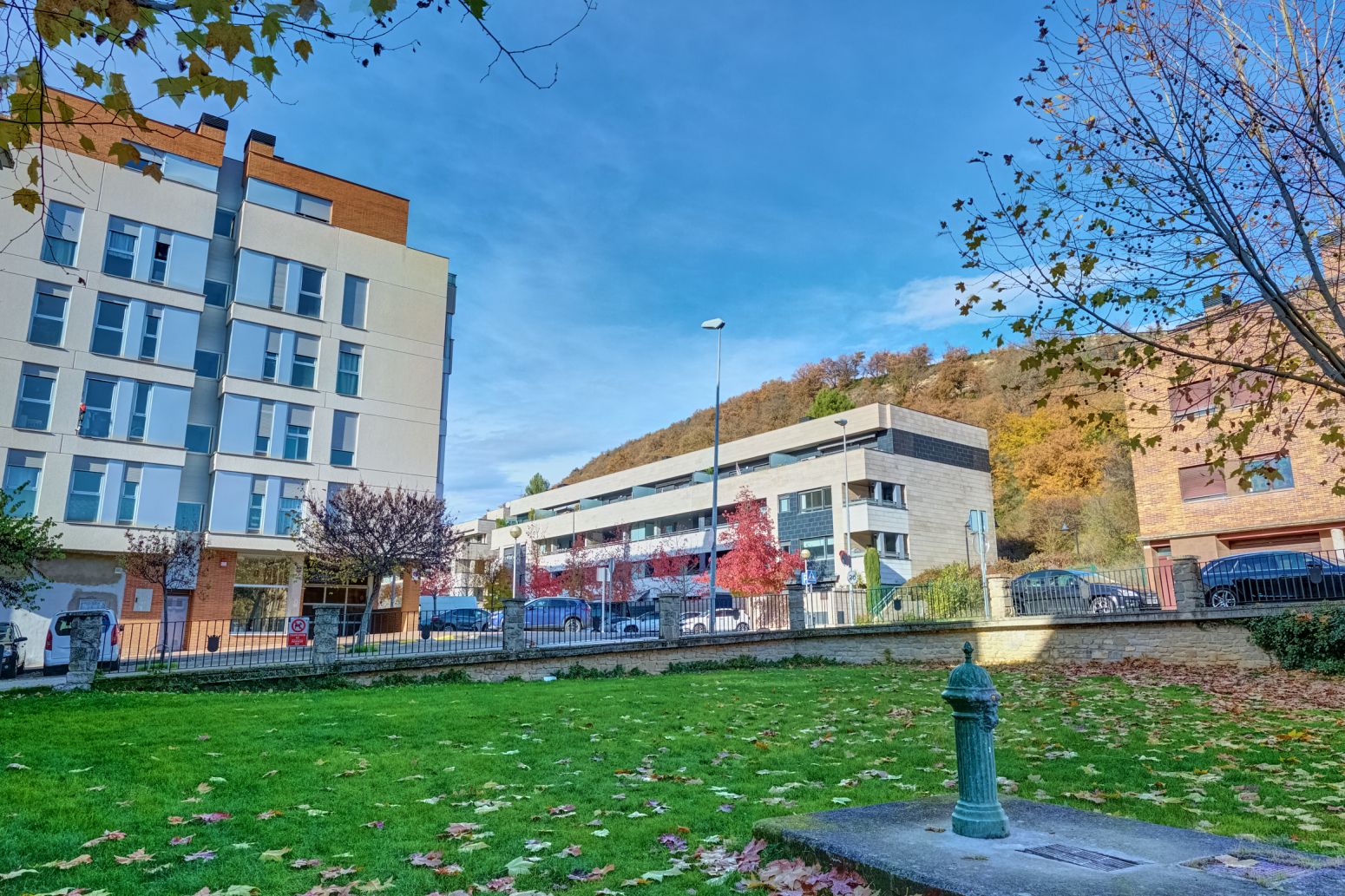 Exterior view of Flat for sale in Huarte / Uharte  with Heating, Terrace and Storage room