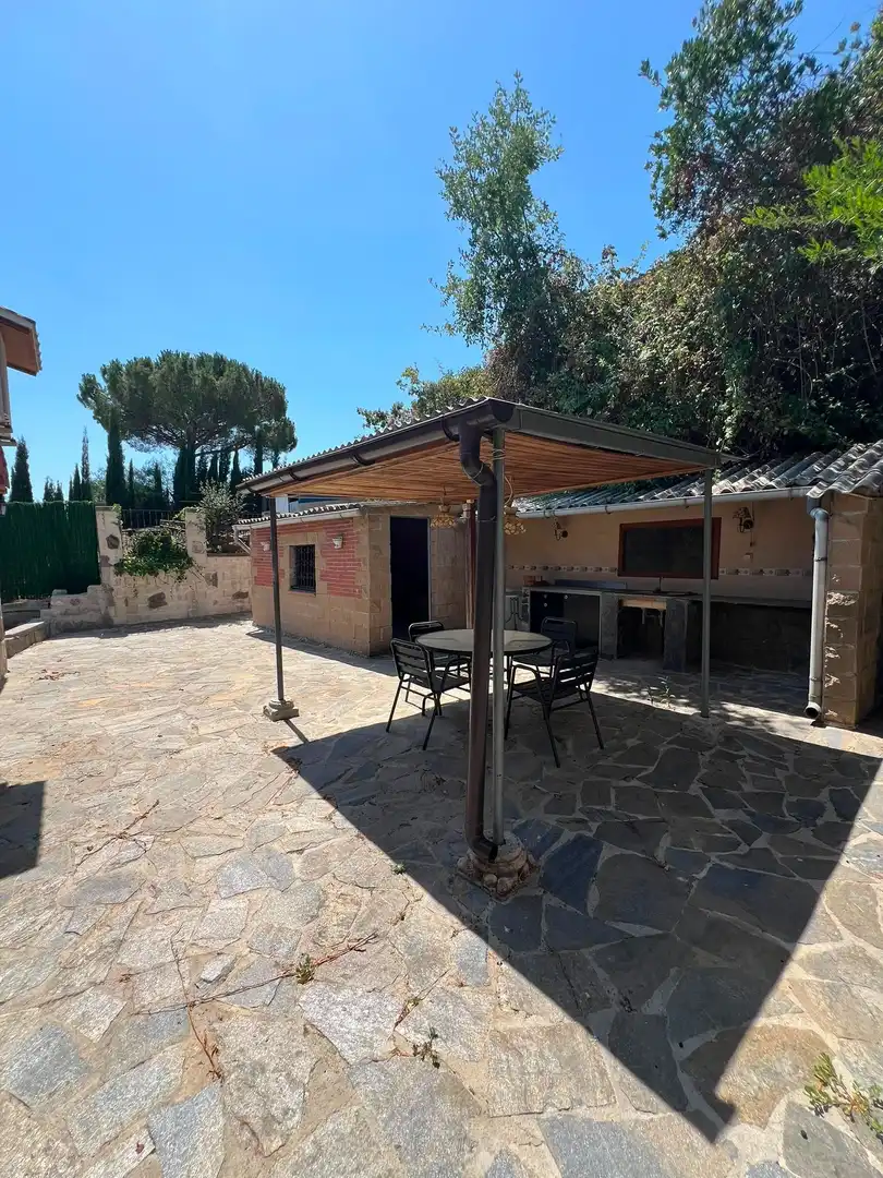 Terraza de Casa o chalet en venta en Fogars de la Selva con Aire acondicionado, Jardín privado y Terraza