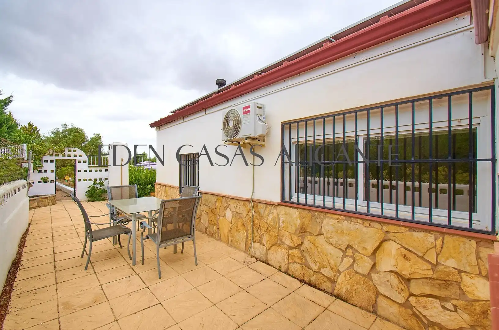 Terraza de Casa o chalet en venta en Biar con Aire acondicionado, Calefacción y Jardín privado