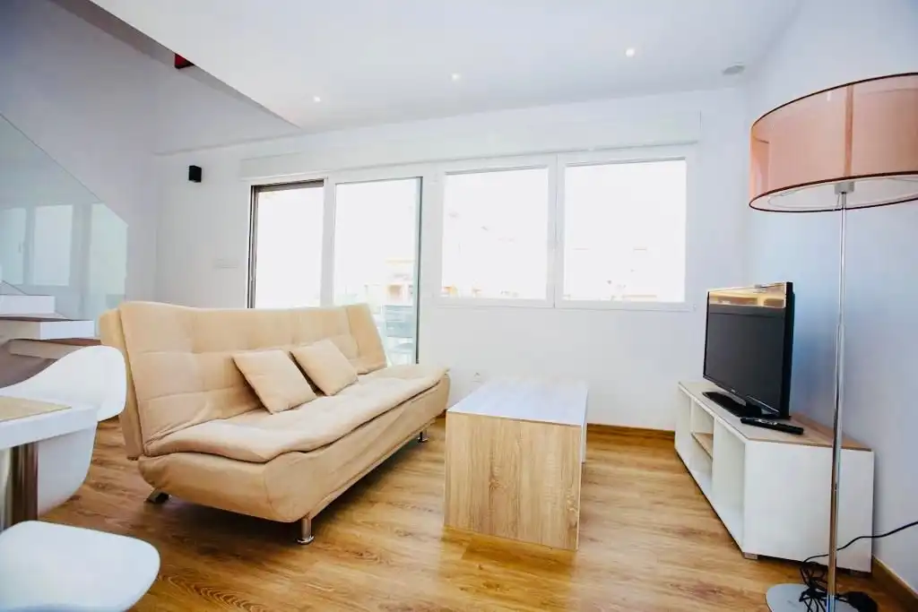 Living room of Duplexes for sale in Dénia  with Air Conditioner, Heating and Private garden