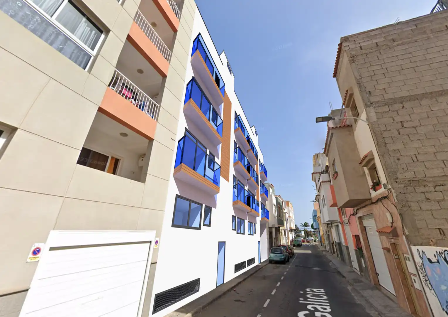 Vista exterior de Residencial en venda en Santa Lucía de Tirajana