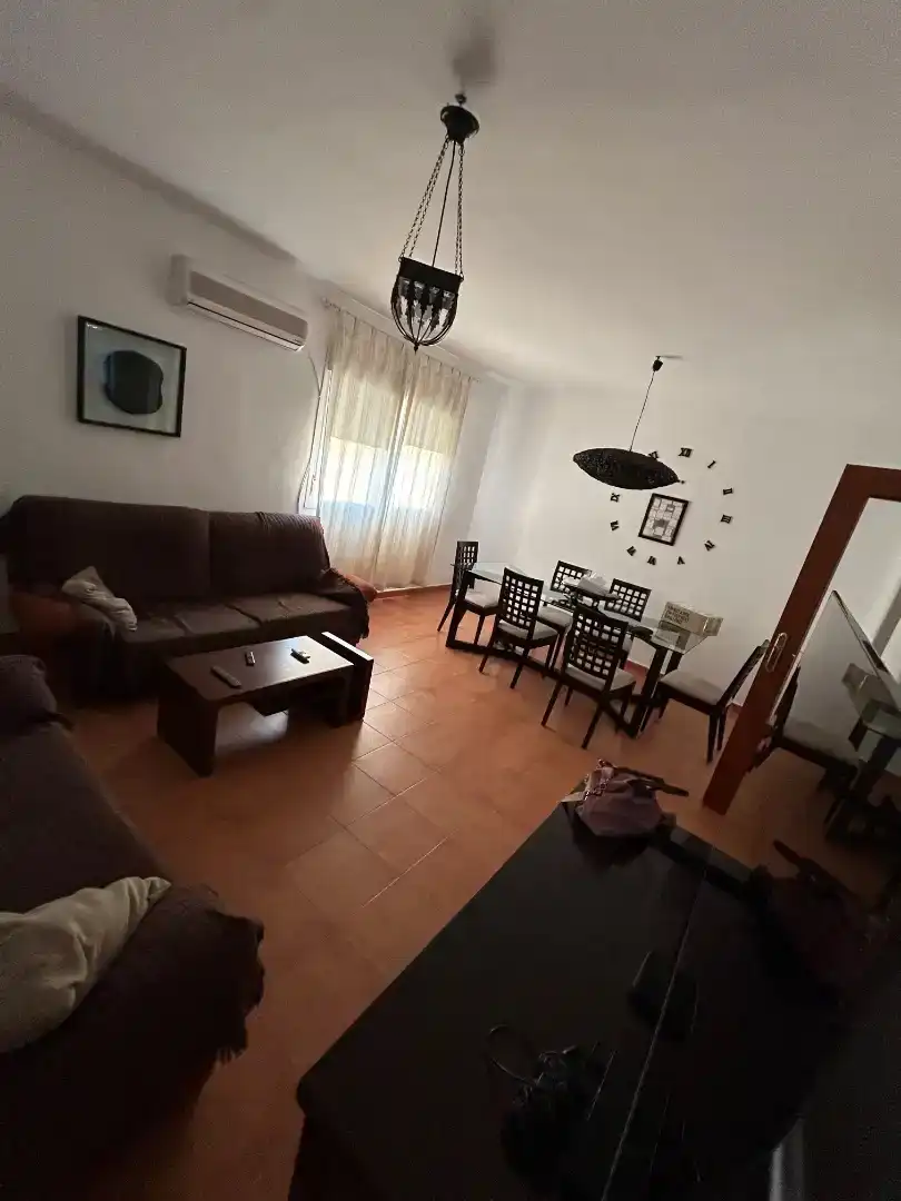 Sala d'estar de Pis en venda en Bollullos de la Mitación amb Aire condicionat, Moblat i Forn