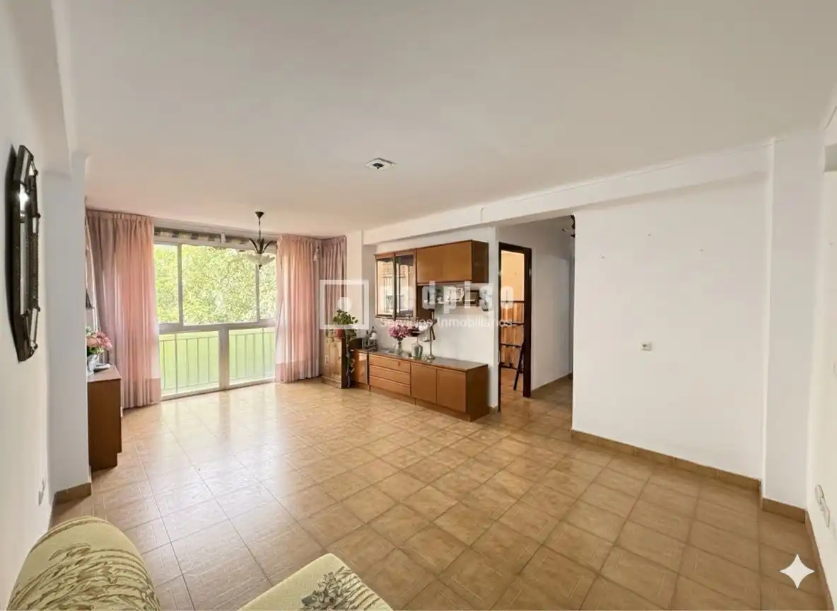 Sala d'estar de Pis en venda en Málaga Capital