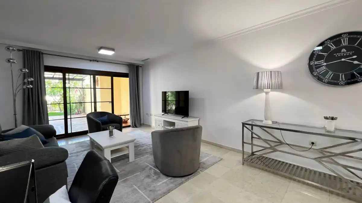 Sala de estar de Apartamento en venta en Altea con Aire acondicionado, Calefacción y Jardín privado