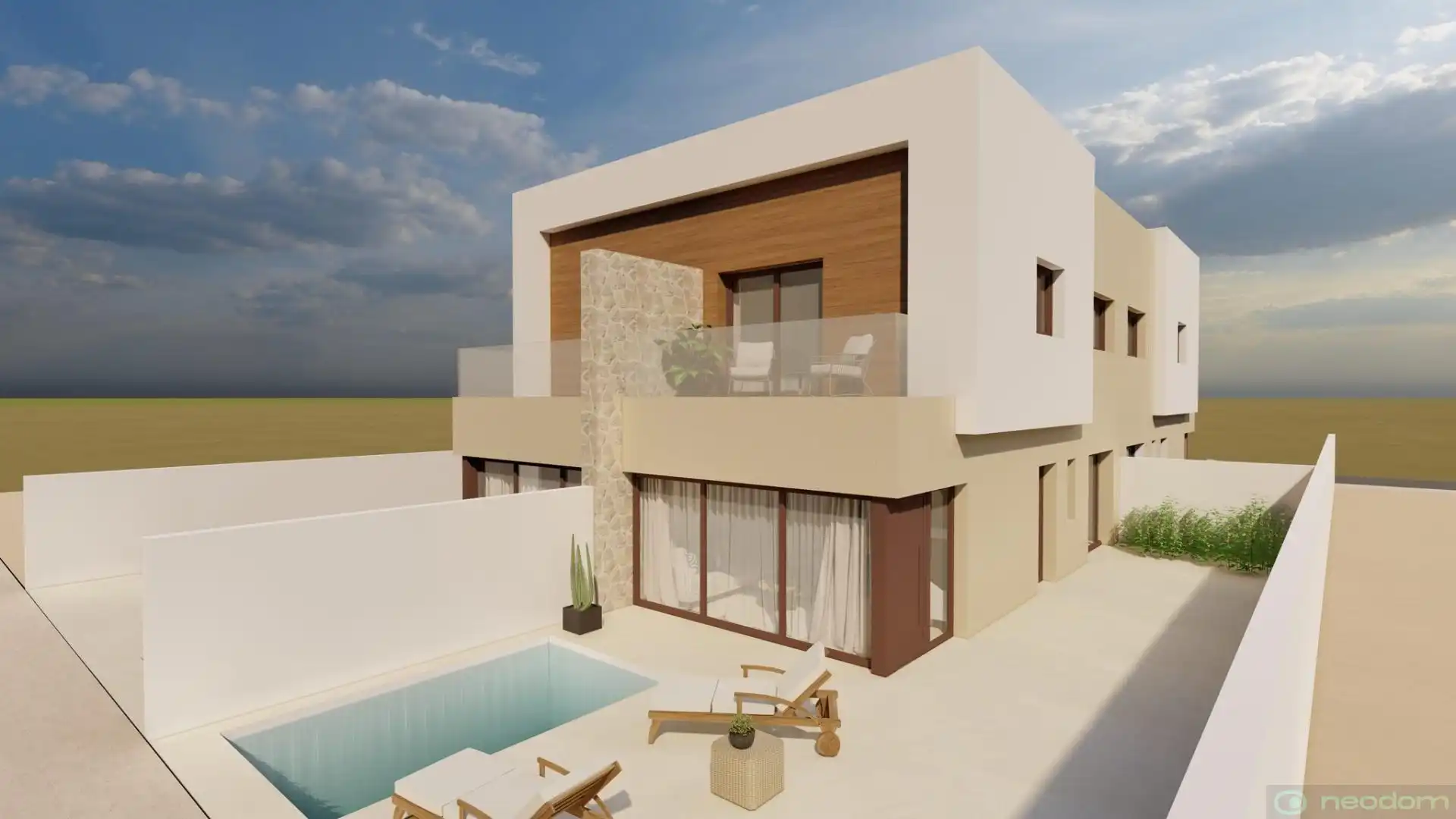 Maison avec piscine à vendre à Santiago de la Ribera