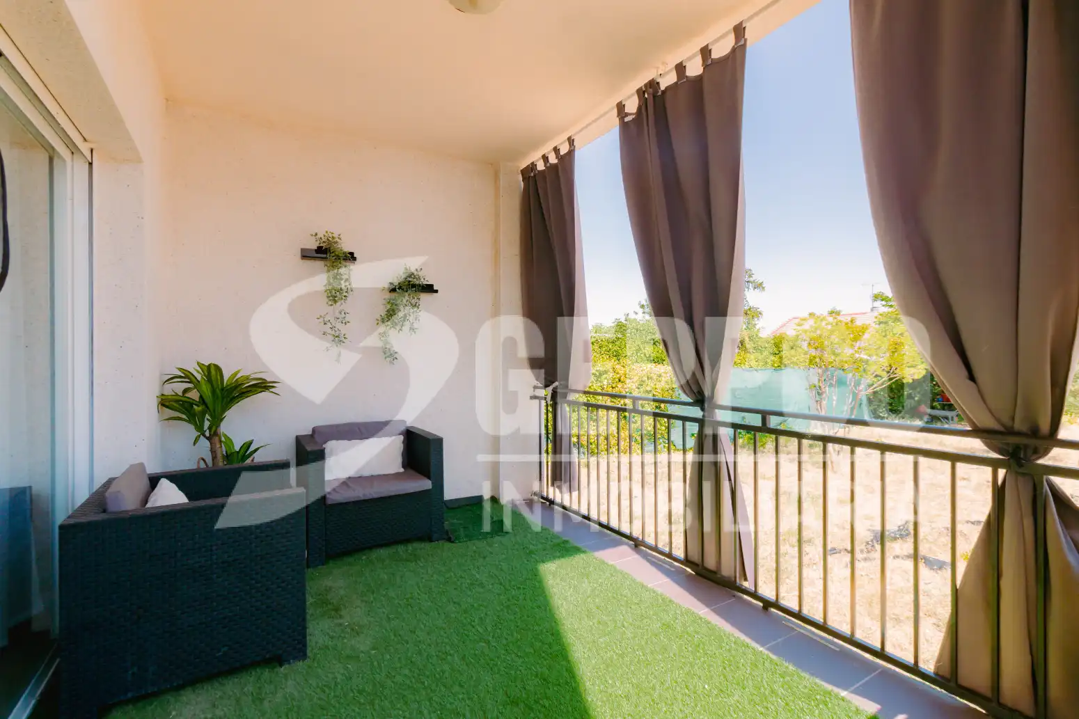 Terraza de Casa o chalet en venta en Trijueque con Jardín privado