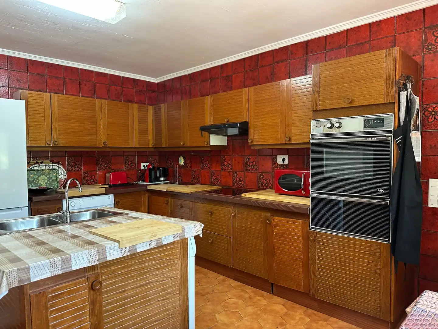 Cocina de Casa o chalet en venta en Agullent con Calefacción, Trastero y Amueblado