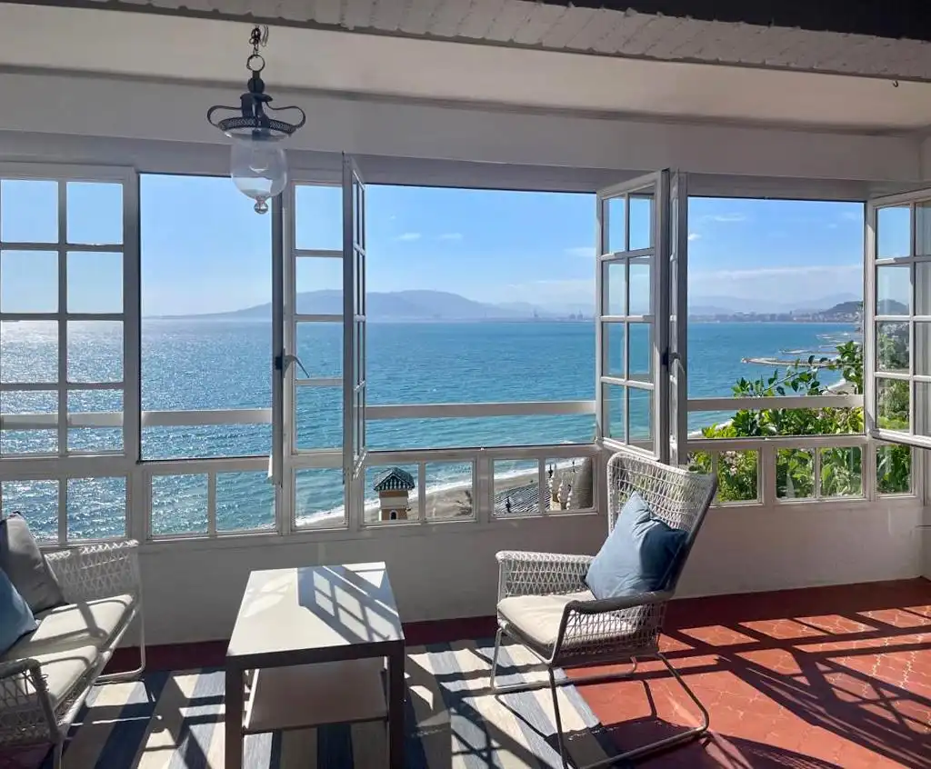 Balcony of Flat for rent in Málaga  with Air Conditioner, Heating and Terrace