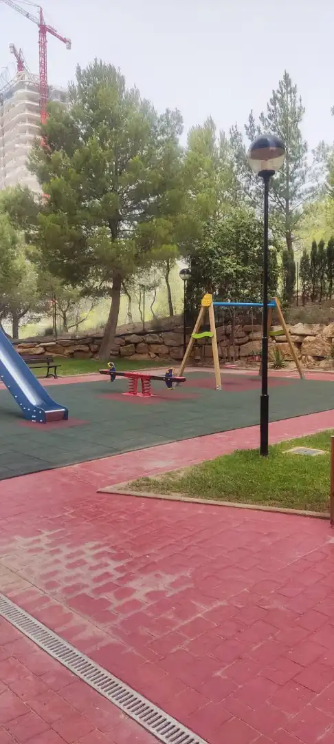 Parking of Flat for sale in Benidorm  with Air Conditioner, Terrace and Furnished