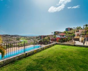 Jardí de Casa o xalet en venda en San Bartolomé de Tirajana amb Aire condicionat, Terrassa i Piscina