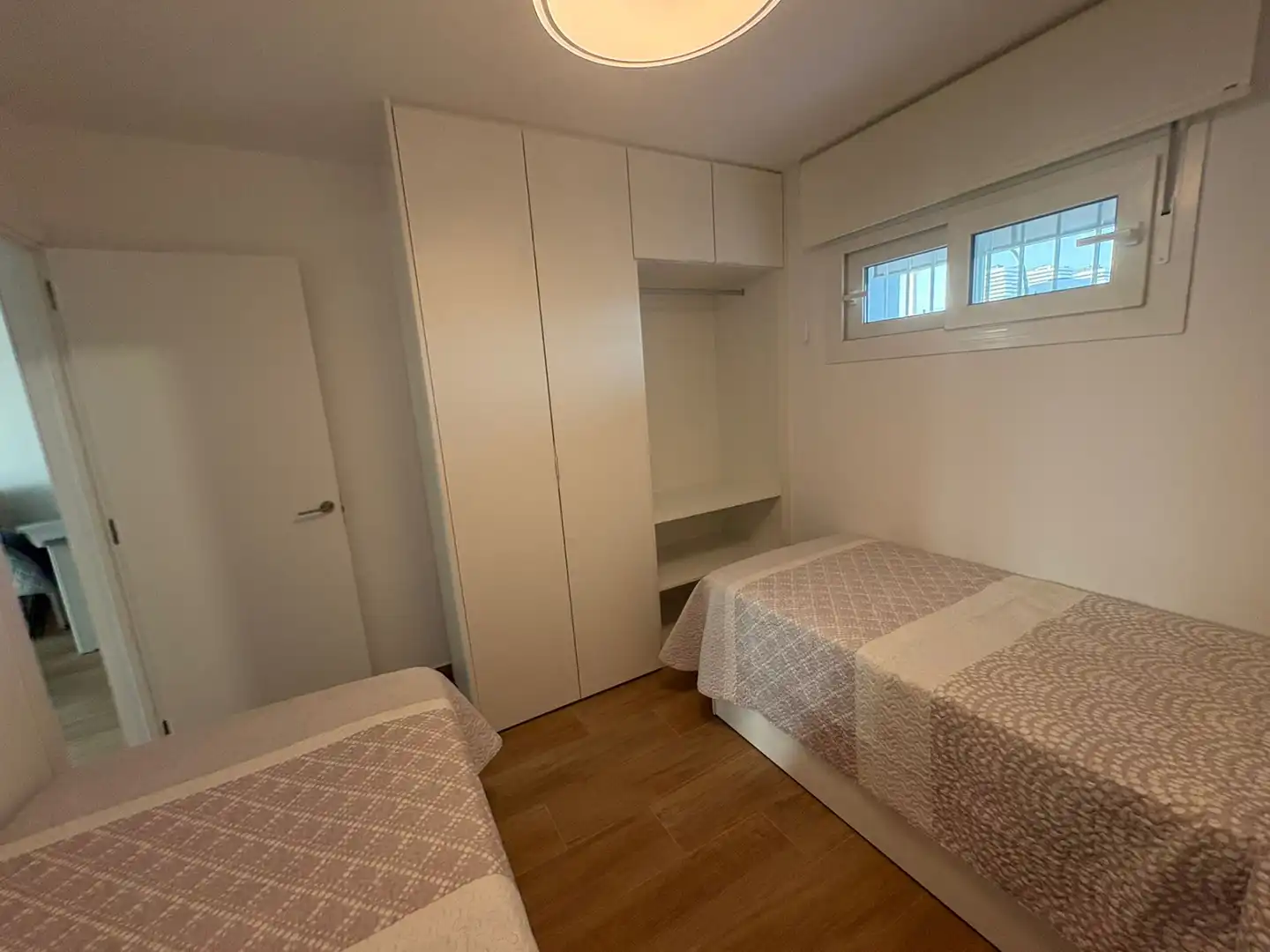 Bedroom of Apartments for rent in Málaga  with Air Conditioner, Heating and Furnished