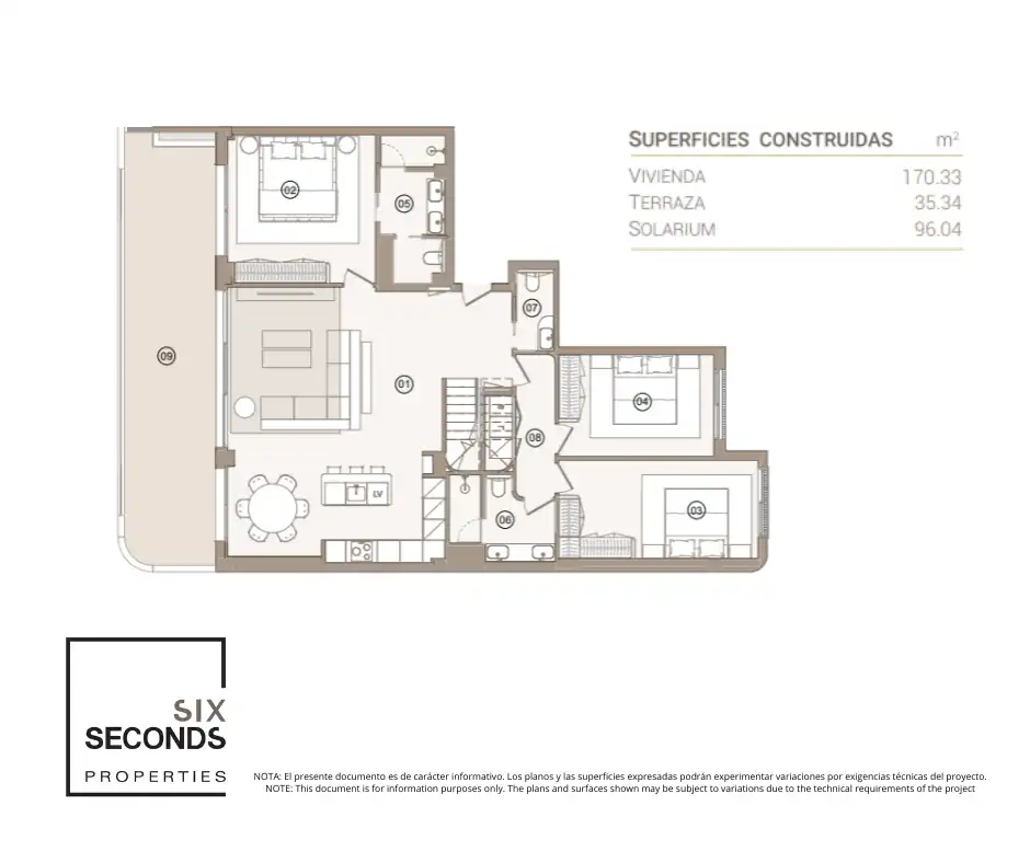 Penthouse with pool for sale in San Miguel de Salinas, imagen 17