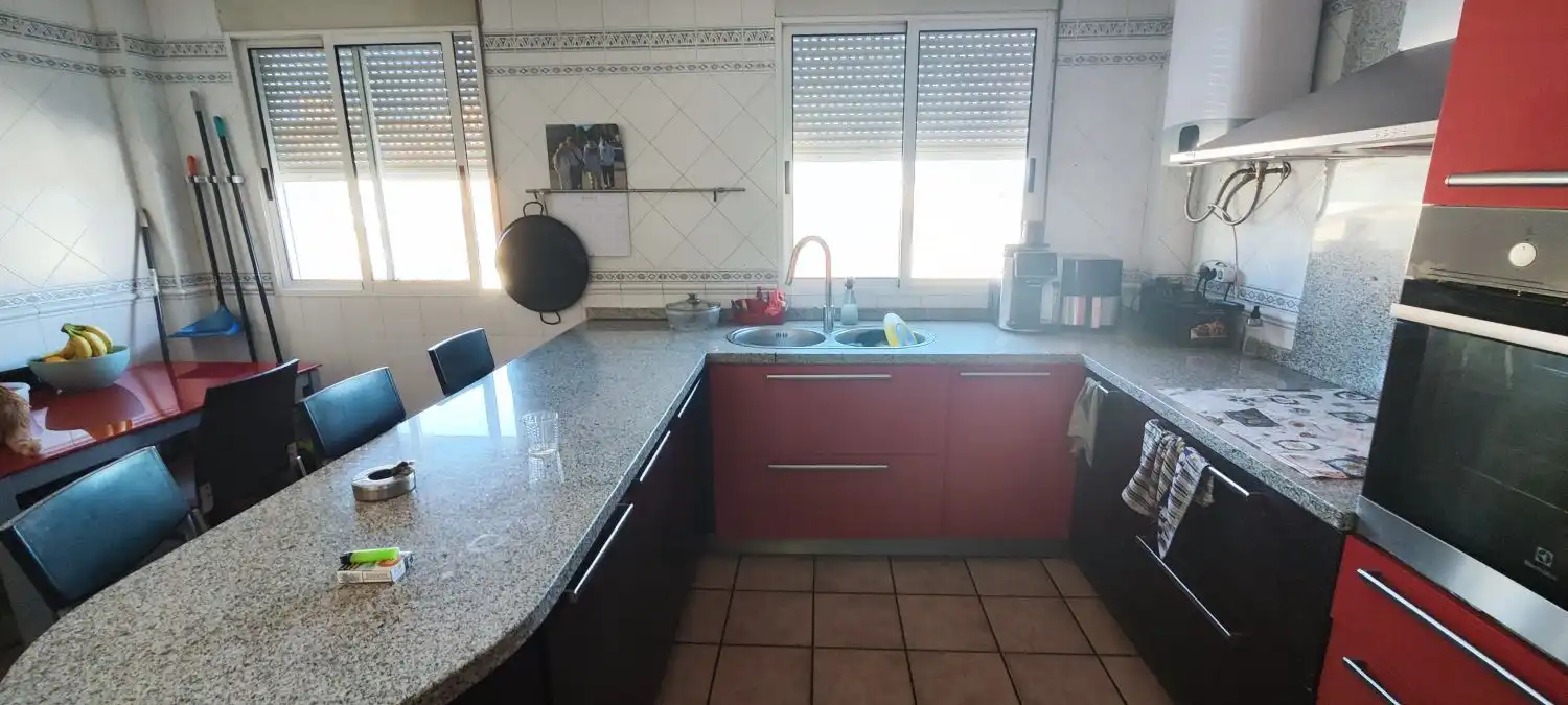 Cuina de Àtic en venda en Castellón de la Plana / Castelló de la Plana amb Aire condicionat i Terrassa
