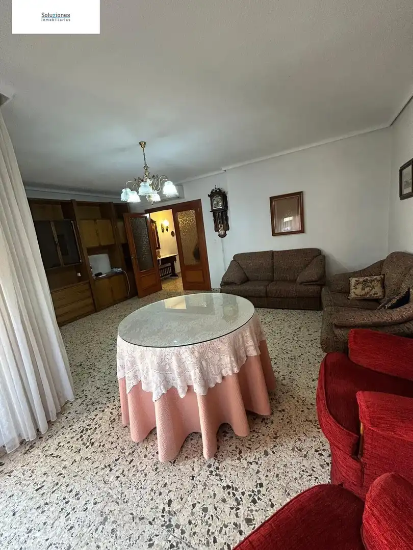 Living room of Flat for sale in Albacete  with Air Conditioner, Heating and Balcony