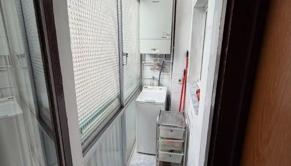 Terraza de Piso de alquiler en Barcelona con Amueblado, Horno y Lavadora
