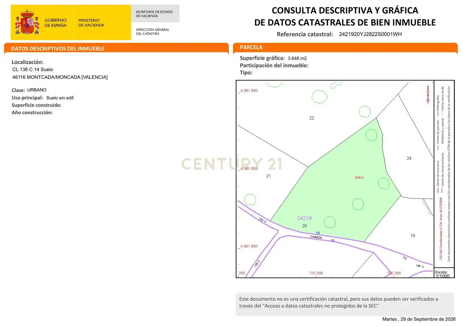 Terreny residencial en venda a Masías, Spain, imagen 10