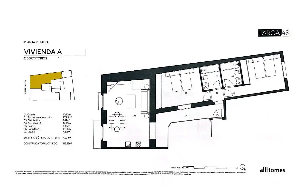 Apartament amb ascensor en venda a Centro, imagen 5