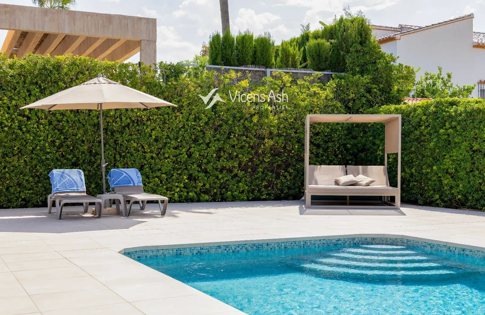 Piscina de Casa o chalet en venta en Jávea / Xàbia con Aire acondicionado, Calefacción y Piscina