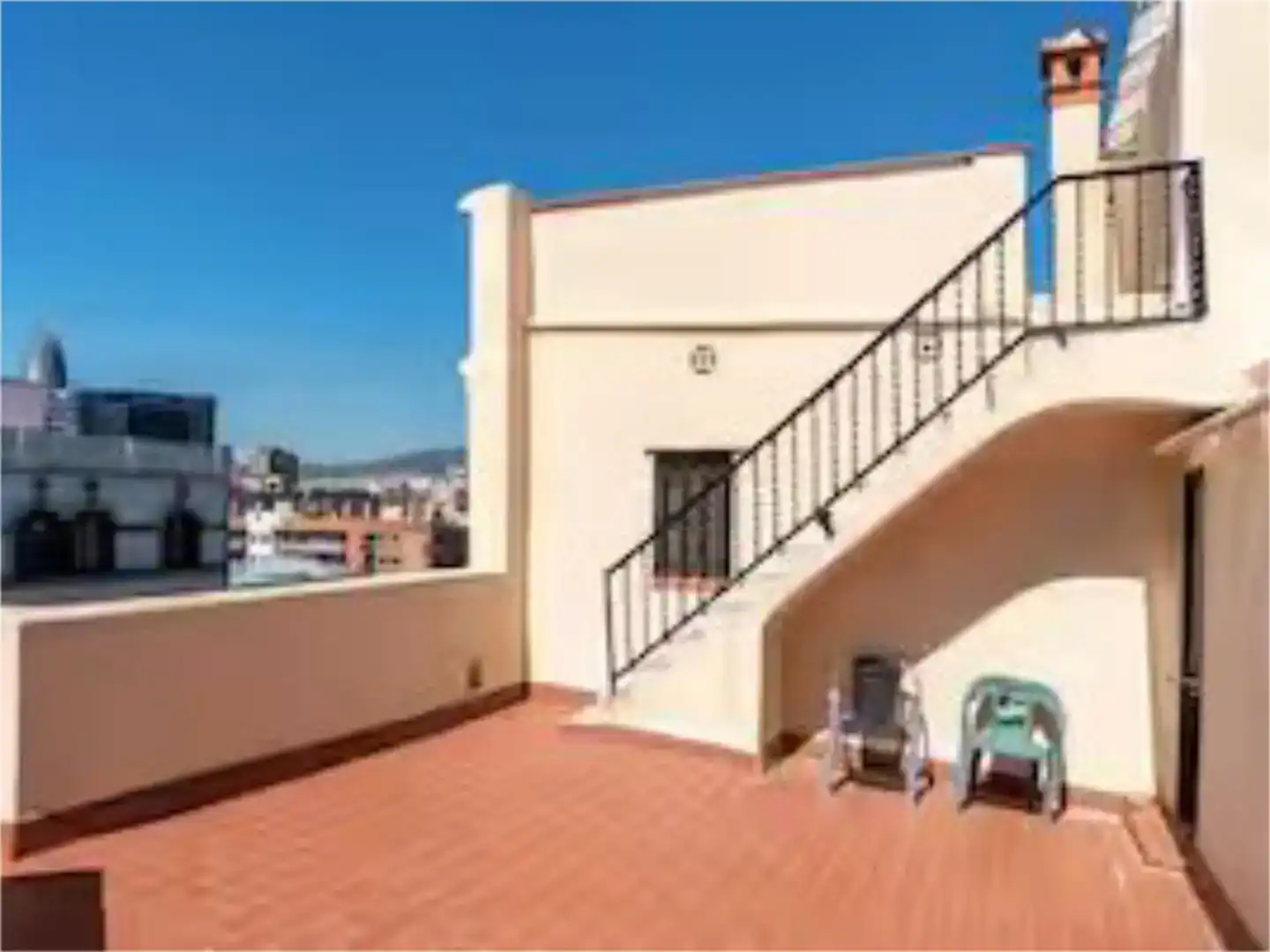 Terrasse von Wohnung zur Miete in  Barcelona Capital