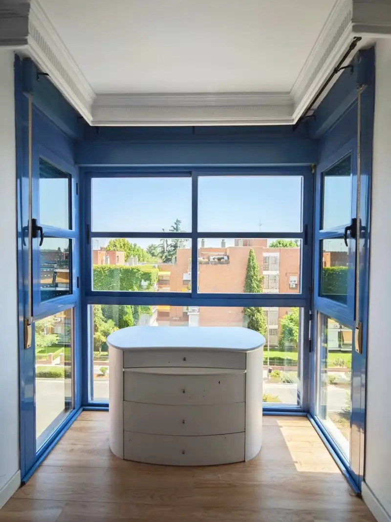 Balcony of Flat for sale in Madrid  with Storage room