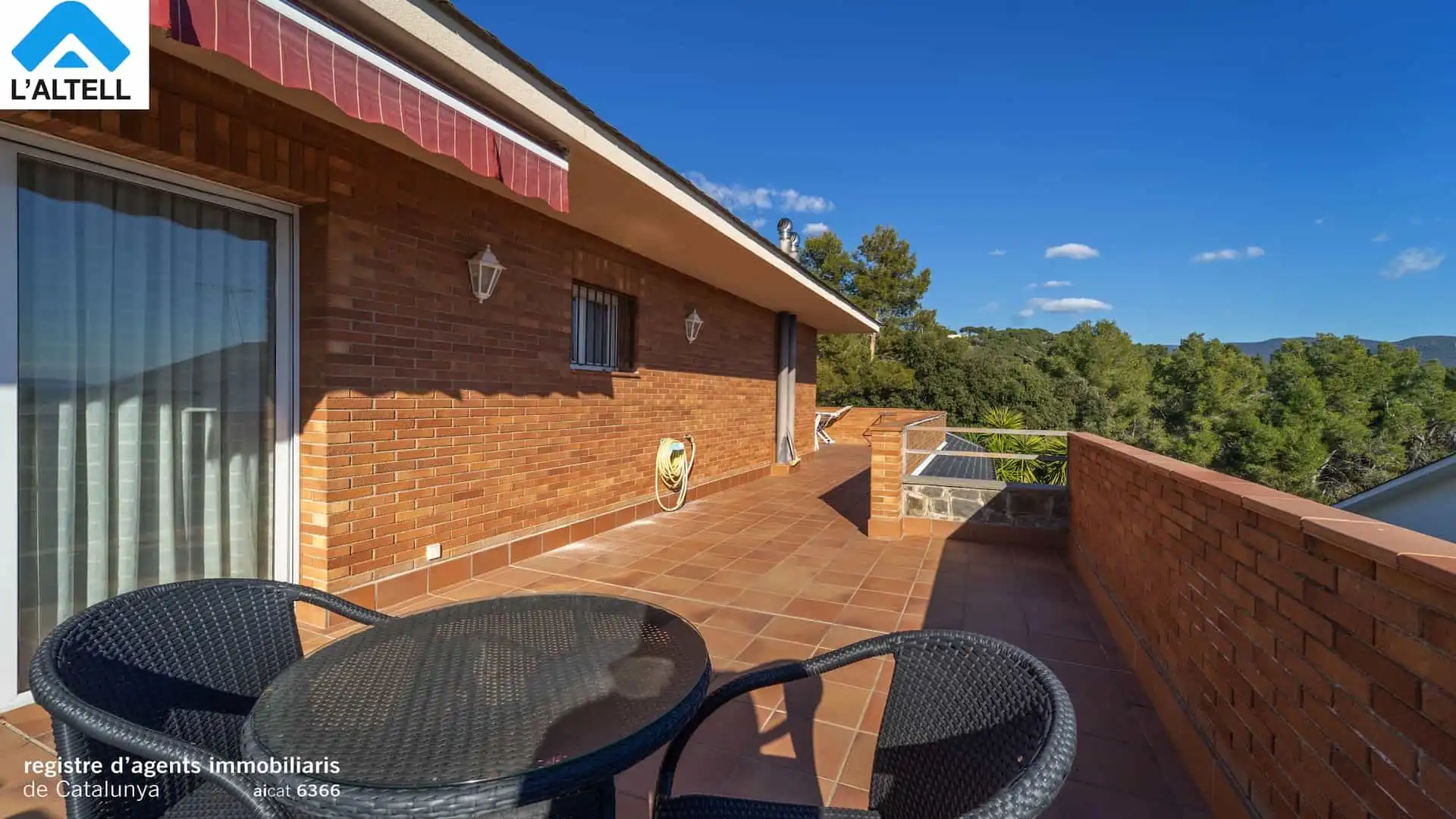 Terrasse von Haus oder Chalet zum Verkauf in L'Ametlla del Vallès mit Klimaanlage, Heizung und Privatgarten