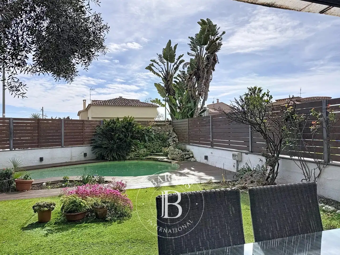 Jardí de Casa o xalet en venda en Santa Susanna amb Aire condicionat, Calefacció i Jardí privat