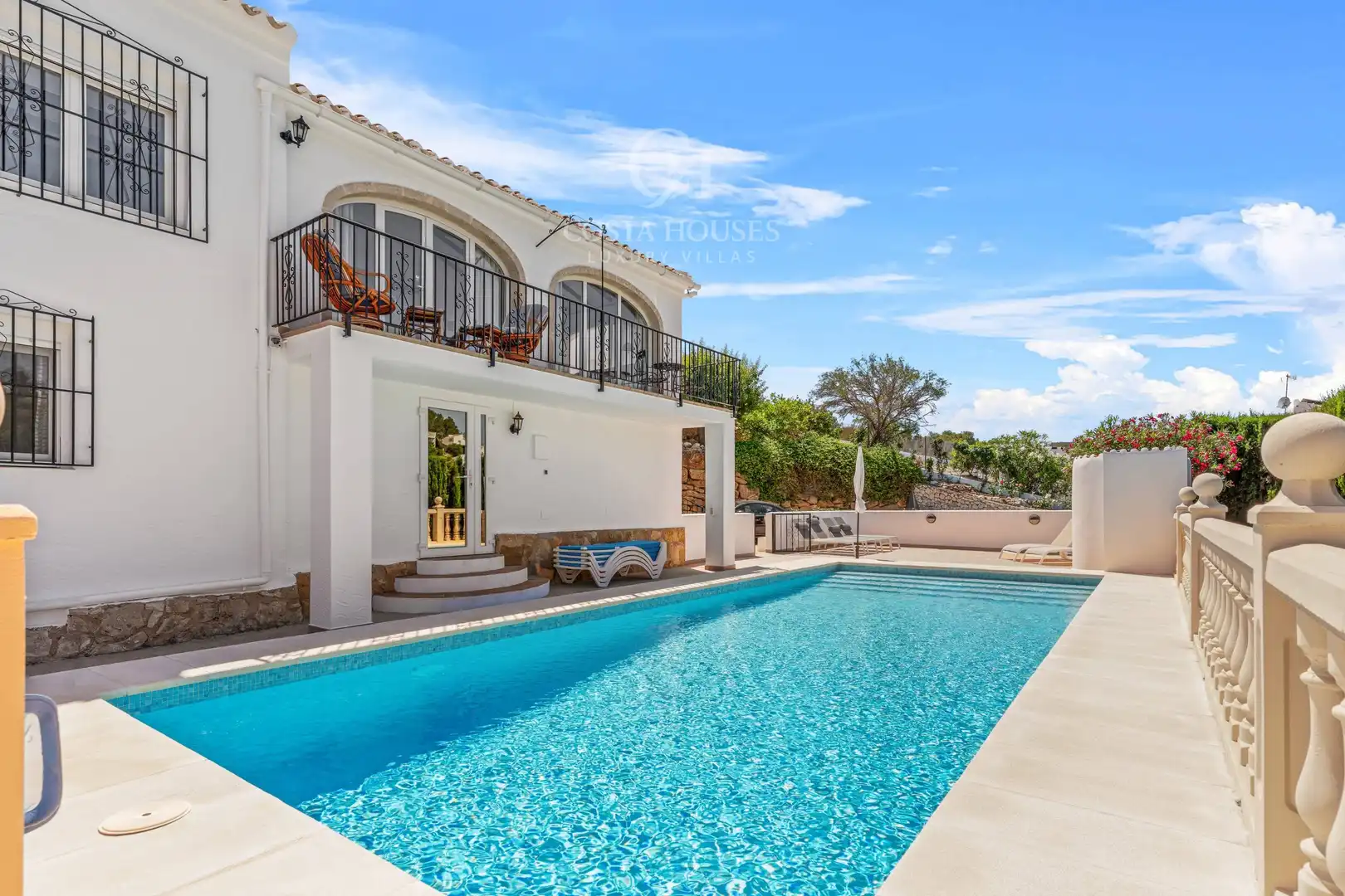 Vista exterior de Casa o chalet en venta en Jávea / Xàbia con Aire acondicionado, Calefacción y Jardín privado
