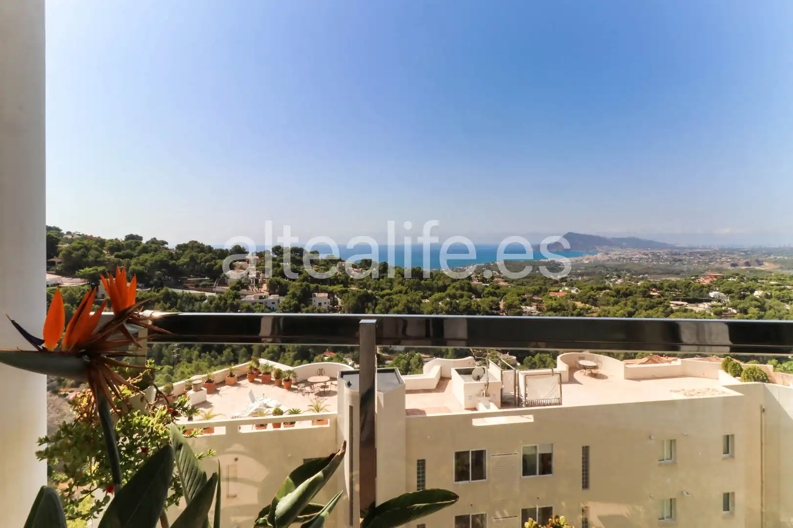 Vista exterior de Apartament en venda en Altea amb Aire condicionat, Terrassa i Forn
