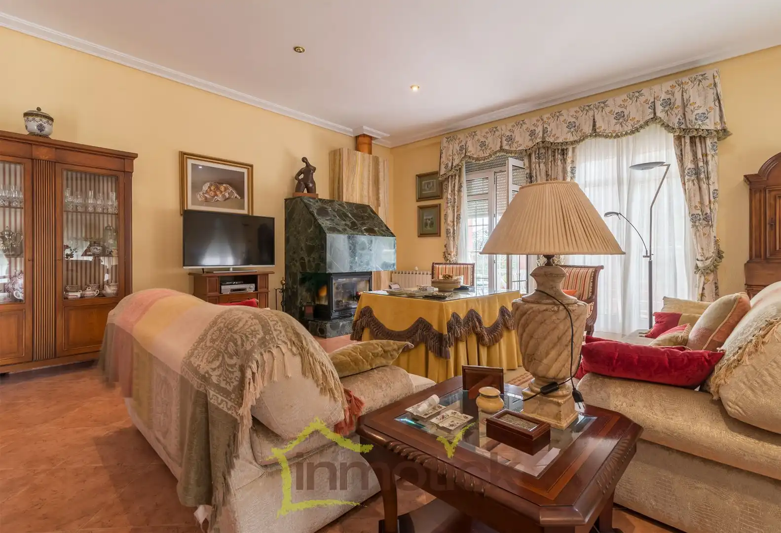 Sala d'estar de Casa o xalet en venda en  Huelva Capital amb Aire condicionat, Terrassa i Traster