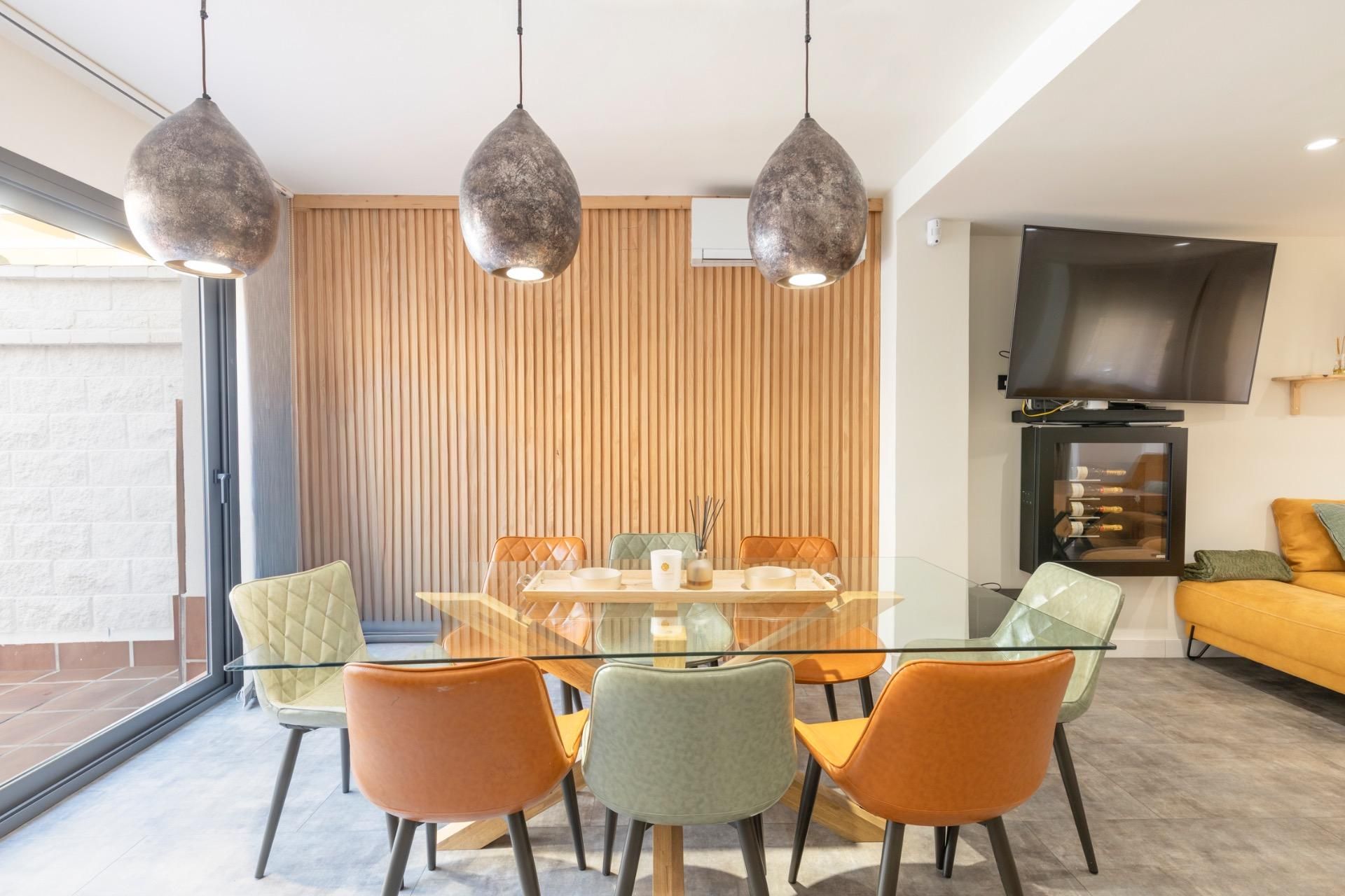 Dining room of Single-family semi-detached for sale in Santa Fe  with Air Conditioner and Terrace