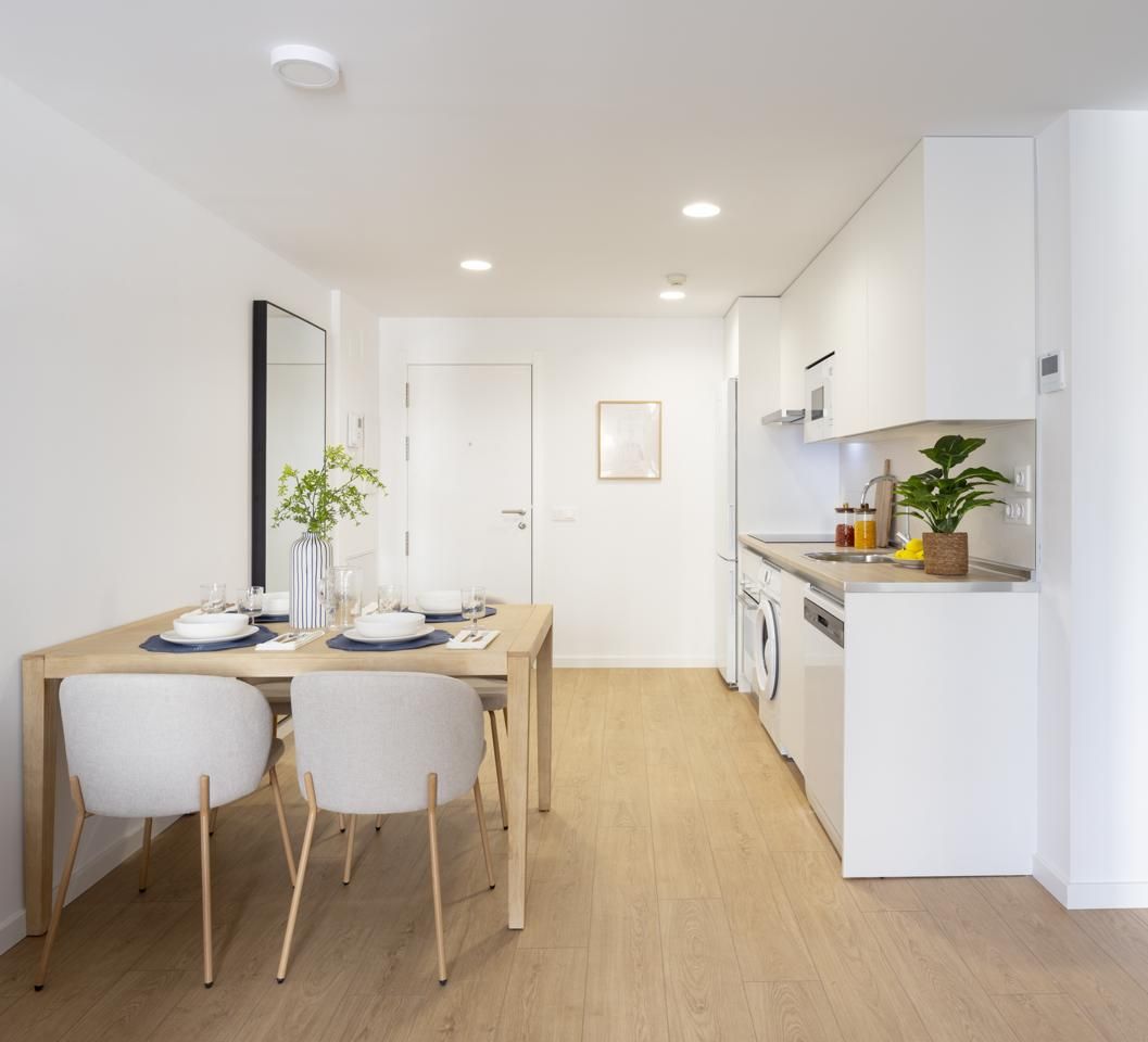 Kitchen of Flat to rent in Málaga Capital  with Air Conditioner